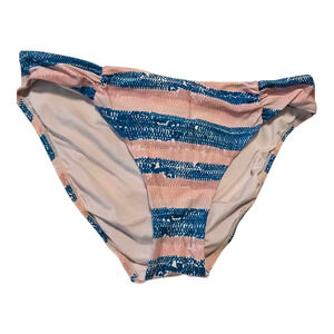 Women's Aqua Couture Striped Hipster Bikini Bottoms